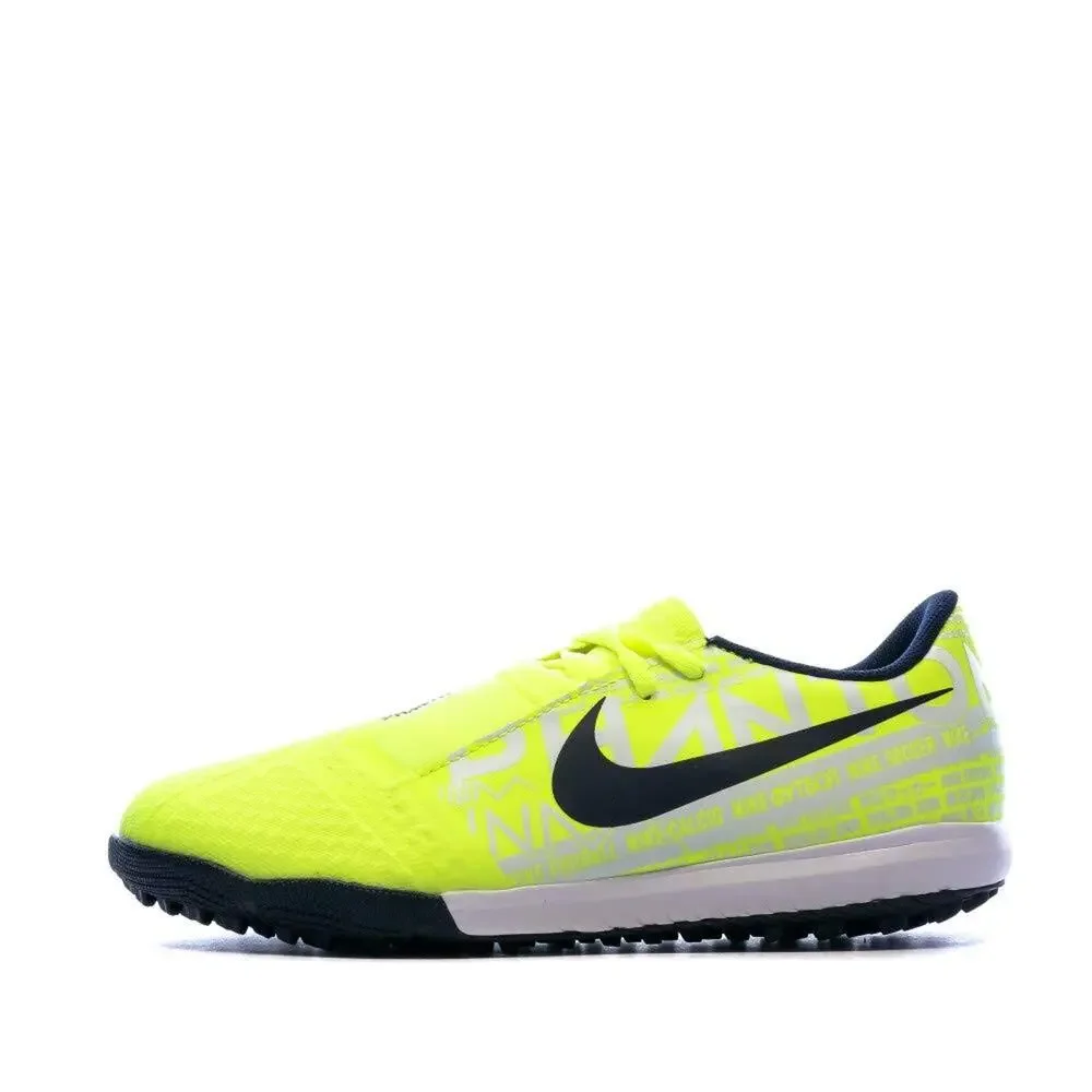 NIKE YOUTH PHANTOM VENOM ACADEMY TURF SOCCER SHOES VOLT/OBSIDIAN VOLT, NUMERIC_4